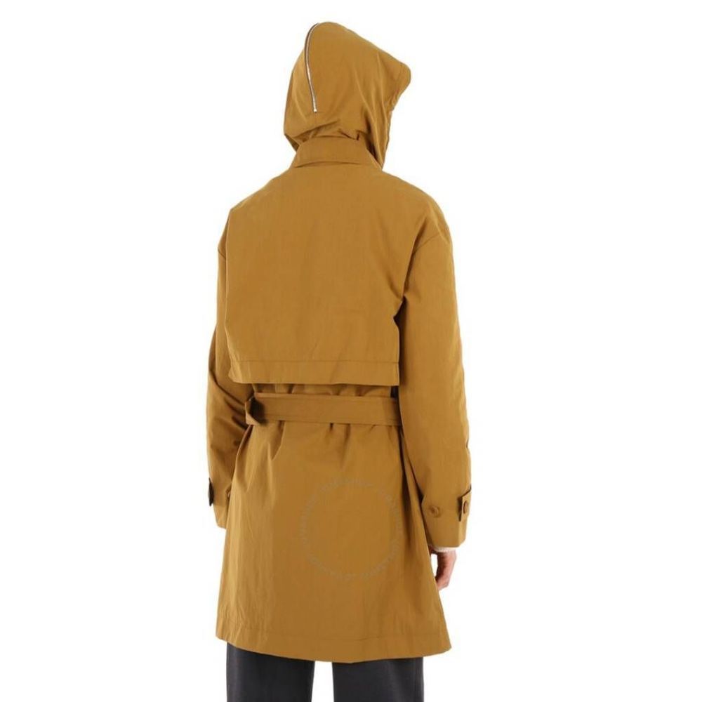 KENZO Coat trench jacket Belted HoodedSz 12 NWT retail $1,200